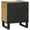 vidaXL Bedside Tables Brown and Black 40 x 33.5 x 46 cm