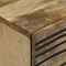 vidaXL Bedside Cabinets 2 pcs 40x33.5x46 cm Solid Wood Mango and Engineered Wood