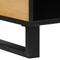 vidaXL Coffee Tables with Shelf Geometric Brown 80 x 50 x 40 cm Solid mango wood
