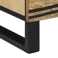 vidaXL Bedside Cabinet 40x33x46 cm Solid Wood Mango