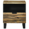 vidaXL Bedside Cabinet 40x33x46 cm Solid Wood Mango