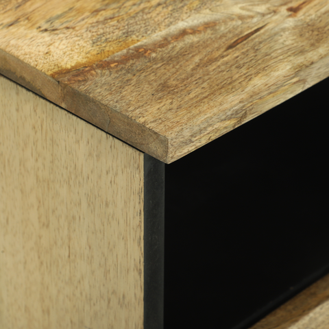 vidaXL Bedside Cabinets 2 pcs 40x33x46 cm Solid Wood Mango