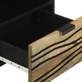 vidaXL Bedside Cabinets 2 pcs 40x33x46 cm Solid Wood Mango
