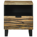 vidaXL Bedside Cabinets 2 pcs 40x33x46 cm Solid Wood Mango