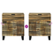 vidaXL Bedside Cabinet 50x33x60 cm – Solid Mango Wood