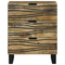 vidaXL Bedside Cabinet 50x33x60 cm Solid Wood Mango
