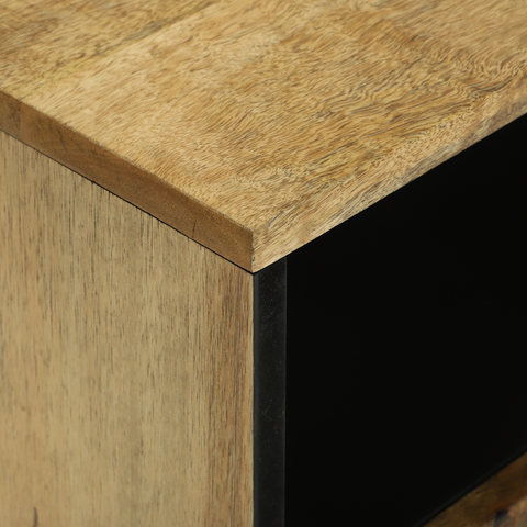 vidaXL Bedside Cabinet 50x33x60 cm Solid Wood Mango