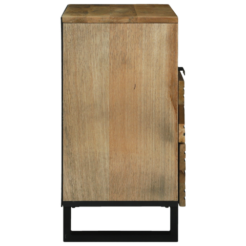 vidaXL Bedside Cabinet 50x33x60 cm Solid Wood Mango