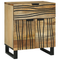 vidaXL Bedside Cabinet 50x33x60 cm Solid Wood Mango