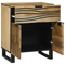 vidaXL Bedside Cabinet 50x33x60 cm Solid Wood Mango