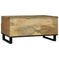 vidaXL Coffee Table 80x54x40 cm Solid Wood Mango