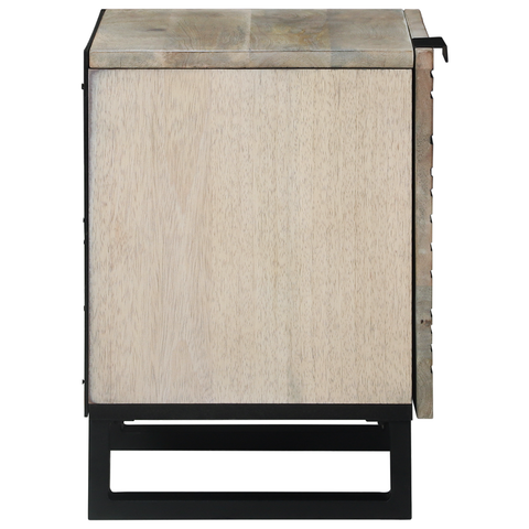 vidaXL Bedside Tables Natural 40 x 33.5 x 46 cm