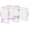 vidaXL Bedside Tables 2 pcs Natural 40 x 33.5 x 46 cm