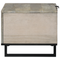 vidaXL Coffee Tables White, Black 80 x 50 x 40 cm Solid mango wood