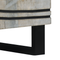 vidaXL Bedside Tables with Drawer White and Black 50 x 33 x 60 cm