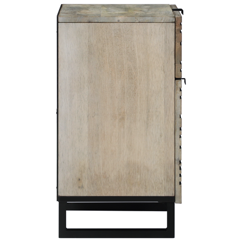 vidaXL Bedside Tables with Drawer White and Black 50 x 33 x 60 cm