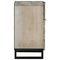 vidaXL Bedside Tables with Drawer White and Black 50 x 33 x 60 cm
