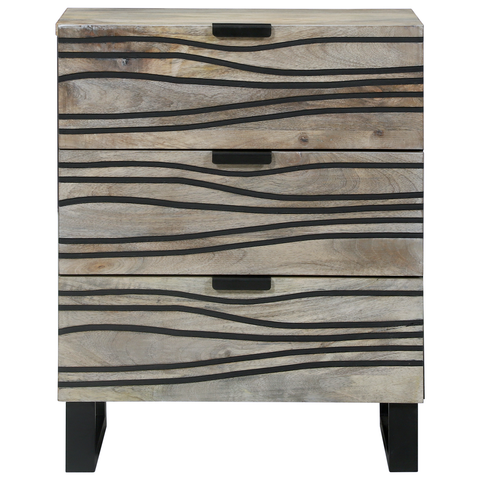 vidaXL Bedside Tables with Drawer White and Black 50 x 33 x 60 cm