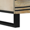 vidaXL Bedside Tables with Drawer White and Black 50 x 33 x 60 cm