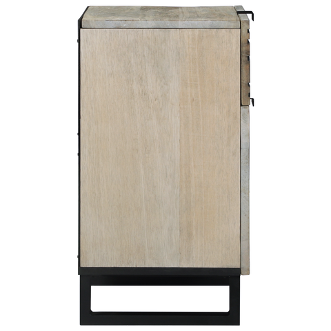 vidaXL Bedside Tables with Drawer White and Black 50 x 33 x 60 cm