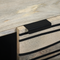 vidaXL Coffee Tables with Shelf with Storage with Door White, Black 100 x 50 x 40 cm