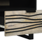 vidaXL Coffee Tables with Drawer with Storage White, Black 80 x 50 x 40 cm