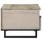 vidaXL Coffee Tables with Drawer with Storage White, Black 80 x 50 x 40 cm