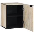 vidaXL Sink cabinet with Shelf Wall-mounted with Storage with Door Brown 38 x 33.5 x 48 cm