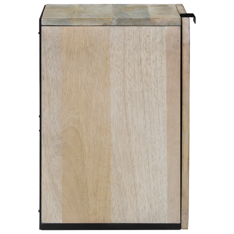 vidaXL Sink cabinet with Shelf Wall-mounted with Storage with Door Brown 38 x 33.5 x 48 cm