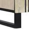 vidaXL Bathroom Cabinet with Drawer with Shelf with Storage with Door Brown, Black 38 x 33.5 x 160 cm