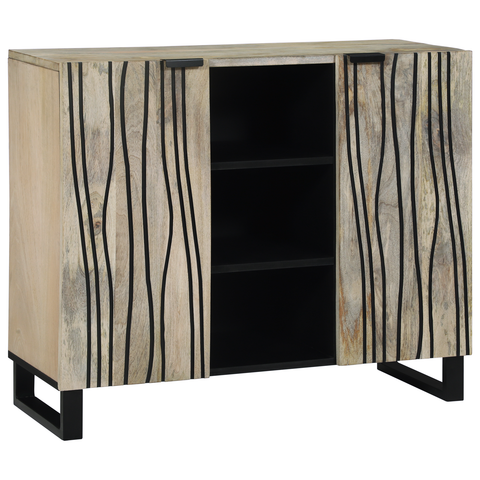 vidaXL Media Storage Cabinets & Racks with Shelf with Storage with Door