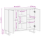 vidaXL Media Storage Cabinets & Racks with Shelf with Storage with Door