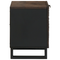 vidaXL Bedside Cabinets 2 pcs 40x33,5x46 cm Solid Wood Mango