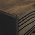 vidaXL Bedside Table with Drawer Walnut 40 x 33.5 x 46 cm