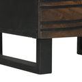 vidaXL Bedside Table with Drawer Walnut 40 x 33.5 x 46 cm