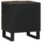 vidaXL Bedside Table with Drawer Walnut 40 x 33.5 x 46 cm