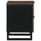 vidaXL Bedside Table with Drawer Walnut 40 x 33.5 x 46 cm