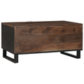 vidaXL Coffee Table 80x50x40 cm Solid Wood Mango & Engineered Wood