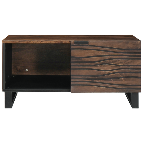 vidaXL Coffee Table 80x50x40 cm Solid Wood Mango & Engineered Wood