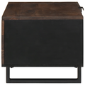 vidaXL Coffee Table 80x50x40 cm Solid Wood Mango & Engineered Wood