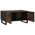 vidaXL Coffee Table 80x50x40 cm Solid Wood and Engineered Wood