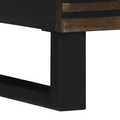 vidaXL Bedside Cabinet 40x33x46 cm Solid Wood Mango