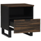 vidaXL Bedside Cabinet 40x33x46 cm Solid Wood Mango