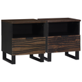 vidaXL Bedside Cabinets 2 pcs 40x33x46 cm Solid Wood Mango