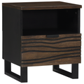 vidaXL Bedside Cabinets 2 pcs 40x33x46 cm Solid Wood Mango
