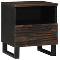 vidaXL Bedside Cabinets 2 pcs 40x33x46 cm Solid Wood Mango