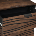 vidaXL Bedside Cabinet 50x33x60 cm Solid Wood Walnut