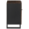 vidaXL Bedside Cabinet 50x33x60 cm Solid Wood Walnut