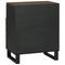 vidaXL Bedside Cabinet 50x33x60 cm Solid Wood Mango & Engineered Wood