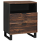 vidaXL Bedside Cabinet 50x33x60 cm Solid Wood Mango & Engineered Wood